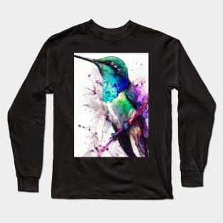 Colorful Bird Long Sleeve T-Shirt
